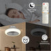 14 in. Smart Closed Ceiling Fan with Lights, RGB Ceiling Fan for Bedroom Living Rooms Children's Rooms-4-ErisView