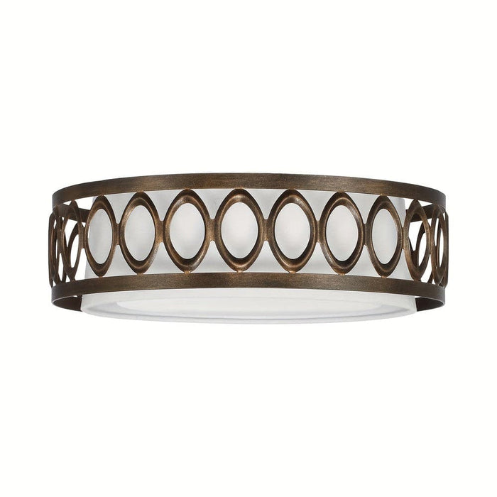 16 in. Modern Drum-Shaped LED Flush Mount Ceiling Light-ErisView