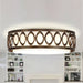 16 in. Modern Drum-Shaped LED Flush Mount Ceiling Light-ErisView