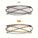 20 in. LED Modern Brown Flush Mount Ceiling Light-ErisView