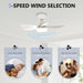 20 in. Remote Control Ceiling Fan and Light, Socket Fan Light for Bedroom Kitchen Kids Room-3-ErisView