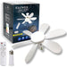 20 in. Remote Control Ceiling Fan and Light, Socket Fan Light for Bedroom Kitchen Kids Room-1-ErisView