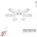 20 in. Screw In Ceiling Fan Light, Socket Fan Light, Small Ceiling Fan with Lights and Remote, Mini Ceiling Fan for Bedroom Kitchen and Small Room-1-ErisView