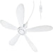 28 in. Portable Ceiling Fan with on/off Switch, Outdoor Indoor Hanging Ceiling Fan for Gazebo, Camping Rv Tent Home Room-1-ErisView