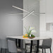 3-Light LED Dimmable Linear Pendant Light Fixture for Dining Room Living Room-ErisView