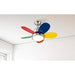 30 in. Brushed Nickel Ceiling Fan, Indoor Ceiling Fan with Light-6-ErisView