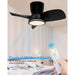 30 in. Flush Mount Ceiling Fans, Ceiling Fan with Lights and Remote, Quiet Low Profile Ceiling Fan with Light for Bedroom Kitchen Patio-6-ErisView