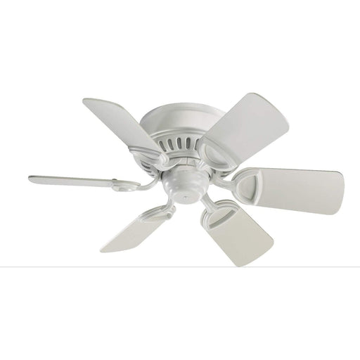 30 in. Traditional White Ceiling Fan, Reversible Ceiling Fan Winter Summer-1-ErisView