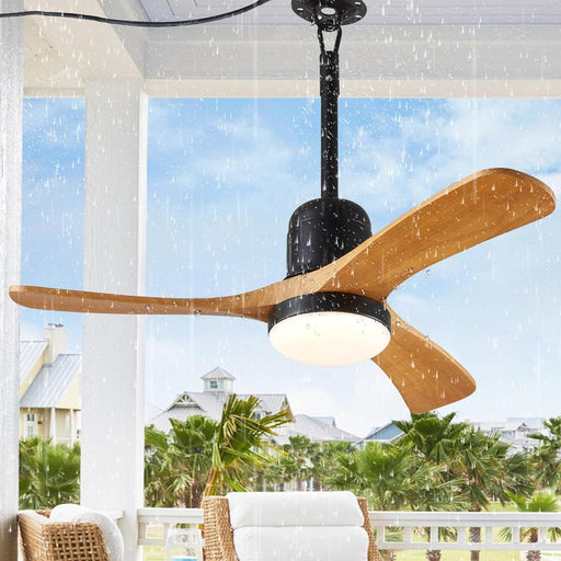 36 in. Outdoor Gazebo Fan with Light, Waterproof Outdoor Ceiling Fans with Remote, Outdoor Hanging Gazebo Fan with Light, Outdoor Patio Fans-1-ErisView