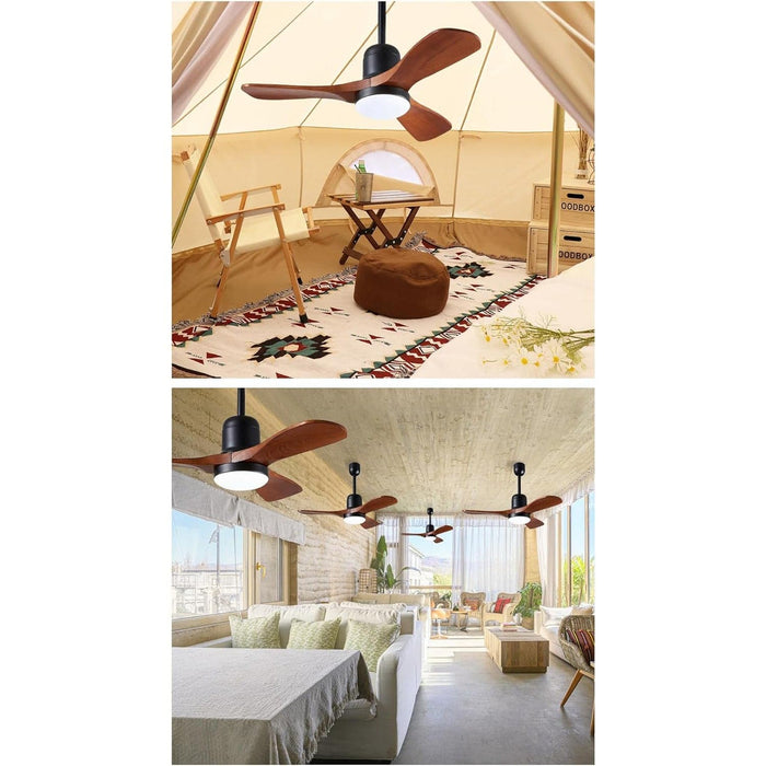 36 in. Waterproof Outdoor Gazebo Fan with Light Remote, Wet Rated Outdoor Hanging Fan for Gazebo, Outdoor Patio Ceiling Fans-8-ErisView