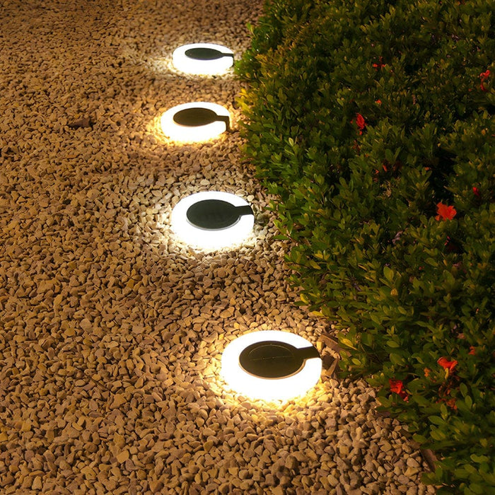 360° Foldable Solar Ground Lights with Smart Light-Sensing System and Polycrystalline Silicon Panels for Lawn, Patio, and Garden-ErisView-1