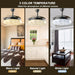 42 in. Ceiling Fan with Lights and Remote, Quiet Reversible Ceiling Fan for Bedroom Living Room Dining Room-4-ErisView