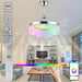 42 in. Crystal Chandelier Ceiling Fan with RGB Light and Remote, Retractable Fandelier Ceiling Fan with Speaker, Smart Fans for Living Room -3-ErisView