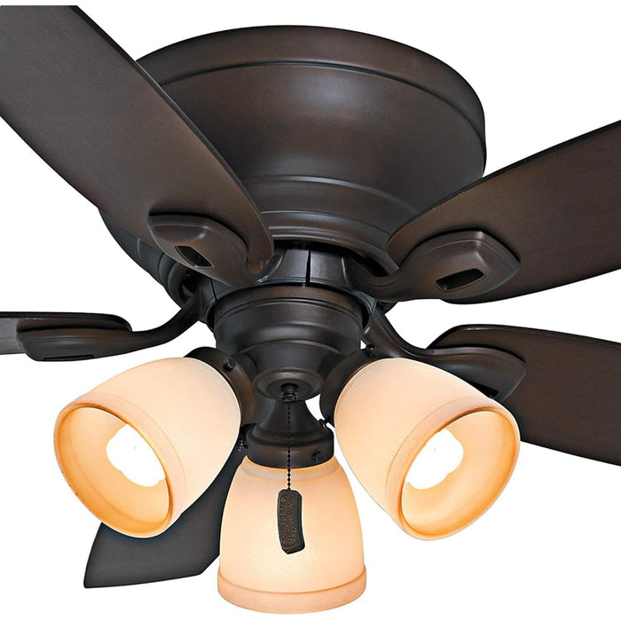 44 in. Bronze Ceiling Fan, Short Blade Ceiling Fan, Best Indoor Ceiling Fans-13-ErisView