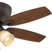 44 in. Bronze Ceiling Fan, Short Blade Ceiling Fan, Best Indoor Ceiling Fans-6-ErisView