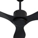 48 in. Ceiling Fan NO Light, Indoor Outdoor Reversible DC Ceiling Fan with Remote, 3 Blade Black Modern Outdoor Fan-2-ErisView