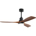 52 in. Ceiling Fan with Light and Remote Control, Farmhouse Wood Reversible Quiet Ceiling Fans with Light-9-ErisView