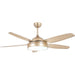 52 in. Gold Ceiling Fan with Remote, Modern Chandelier Ceiling Fan, Indoor Farmhouse Rustic Ceiling Fans with Lights for Living Room Bedroom-9-ErisView