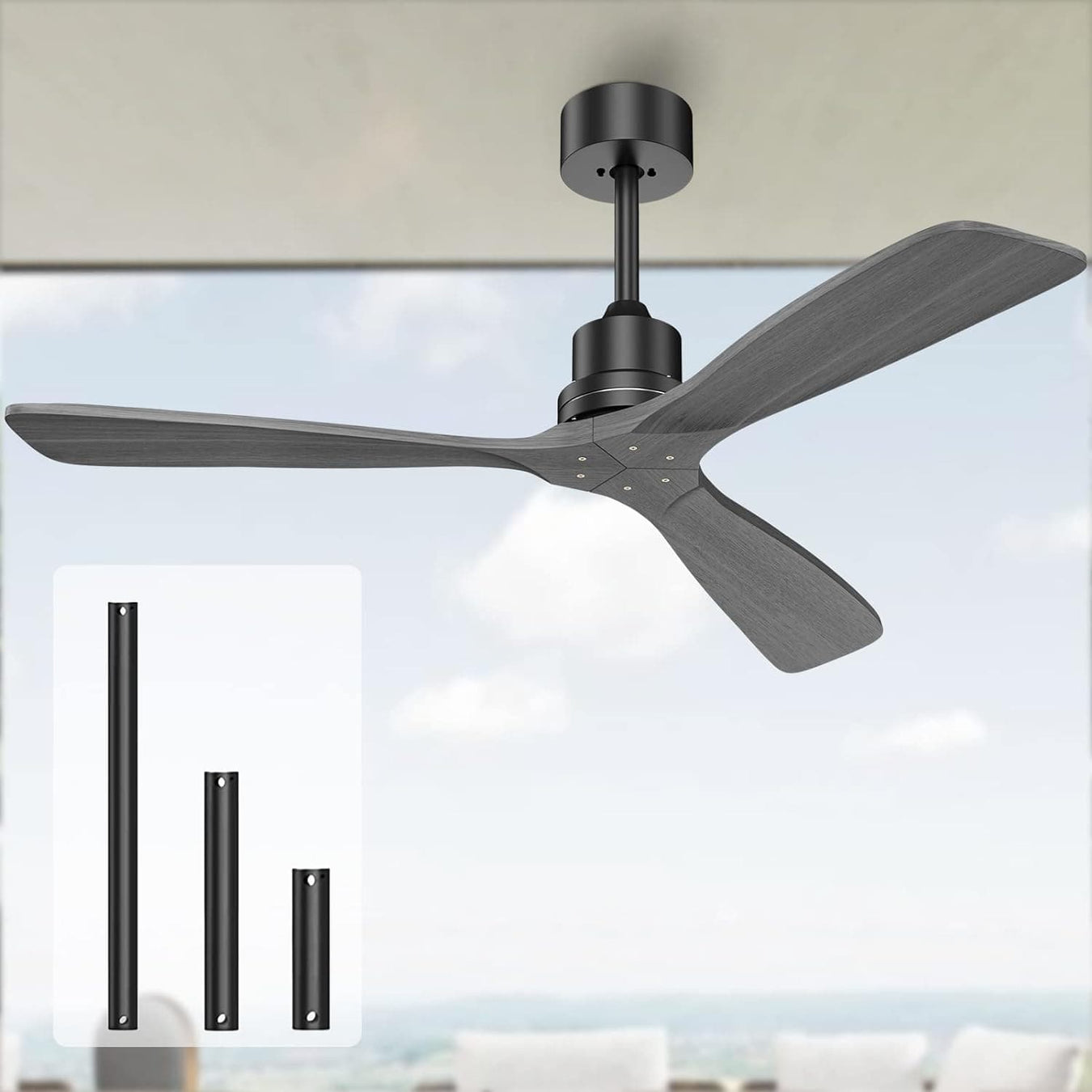 Modern Ceiling Fans without Lights