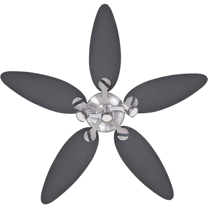 52 in. Indoor Ceiling Fan with Light, Brushed Nickel Ceiling Fan-3-ErisView