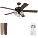 52 in. Indoor Remote Ceiling Fan with Light, Reversible Blade Ceiling Fan for Living Room Dining Room Bedroom Basement Kitchen-1-ErisView