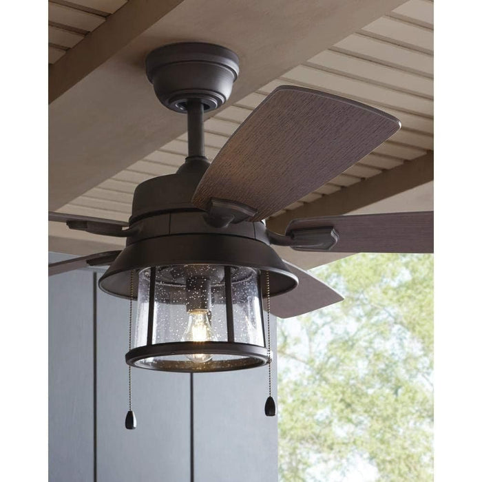 52 in. LED Indoor Outdoor Ceiling Fans, Bronze Ceiling Fan with Light Kit-6-ErisView