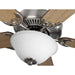 52 in. Modern 5 Blade Ceiling Fan with White Head Light Kit, Pull Chain-12-ErisView