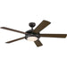 52 in. Transitional Dimmable LED Ceiling Fan with Light, Mid Century Modern Ceiling Fan-4-ErisView