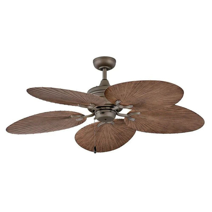 52 in. Tropical Indoor Outdoor Ceiling Fan with No Light, 5-Blade Coastal Ceiling Fan for Living Room Patio Porch-ErisView