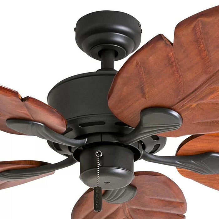 52 in. Tropical Ceiling Fan without Light for Bedroom, 5-Blade Coastal Ceiling Fan with Pull Chain Control for Porch-ErisView