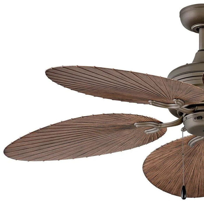 52 in. Tropical Indoor Outdoor Ceiling Fan with No Light, 5-Blade Coastal Ceiling Fan for Living Room Patio Porch-ErisView