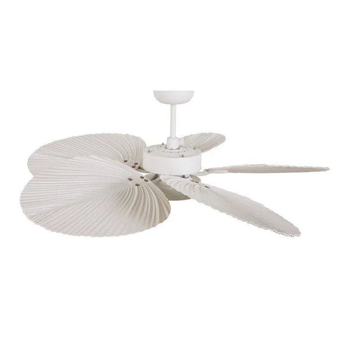 52 in. Tropical Low Profile Ceiling Fan with Light Kit Remote Control, Downrod Mount Ceiling Fan for Kitchen Dining Room Bathroom Living Room Bedroom-ErisView