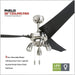 56 in. Contemporary Ceiling Fan with Light Pull Chain, Modern Reversible Fan in Winter Summer, Brushed Nickel Ceiling Fan-2-ErisView