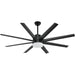 60 in. Ceiling Fan with Light and Remote, Modern Quiet Ceiling Fans for Bedroom Living Room, Outdoor Fan for Patio-1-ErisView