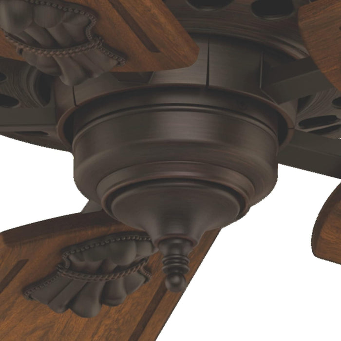 60 in. Walnut Brushed Ceiling Fan and Wall Control, Home Ceiling Fan-3-ErisView