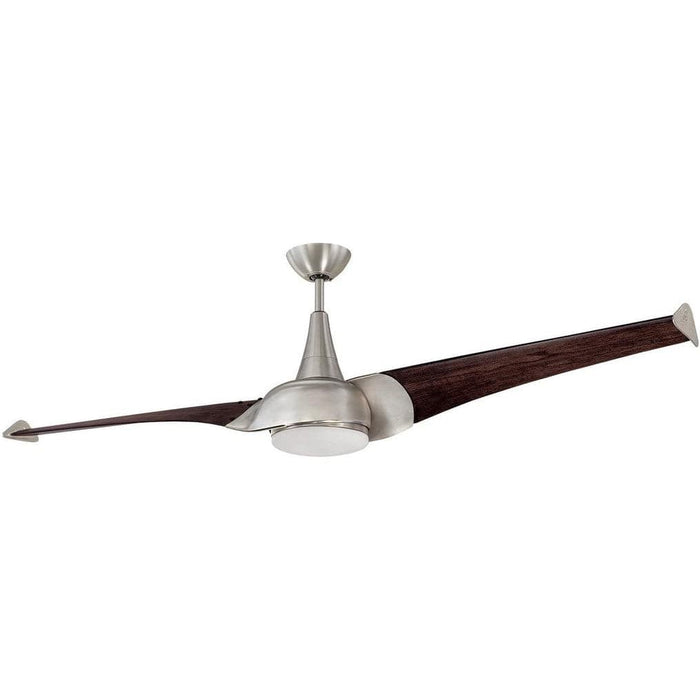 68 in. 2-Blade Ceiling Fan with Turbine-Style Blades and Remote Control-ErisView-2