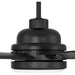 72 in. Flat Black Outdoor Ceiling Fan with LED Light and Remote, Smart Wi-Fi Ceiling Fan with Voice Activation, Works with Smart Home Devices-3-ErisView