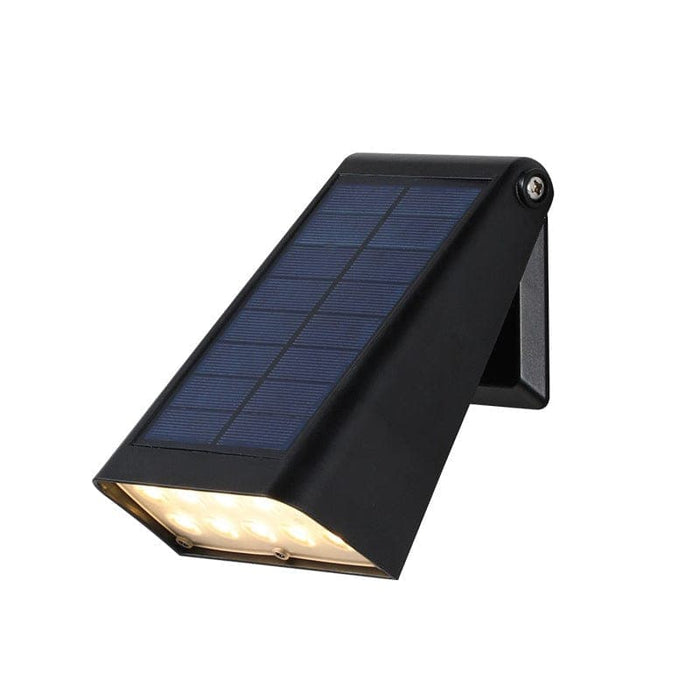 Adjustable 90° Solar Wall Light with Dual Brightness Modes, Waterproof and Durable for Convenient Outdoor Lighting, Lasts Up to 12 Hours-ErisView-9