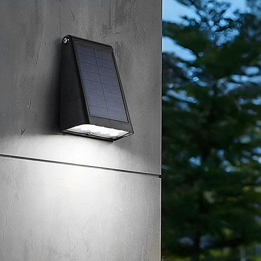 Adjustable 90° Solar Wall Light with Dual Brightness Modes, Waterproof and Durable for Convenient Outdoor Lighting, Lasts Up to 12 Hours-ErisView-1