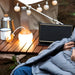 Adjustable Brightness Outdoor Camping Light with USB Charging, 12-Hour Battery Life, and Streamlined Hook Handle for Easy Portability-ErisView-12