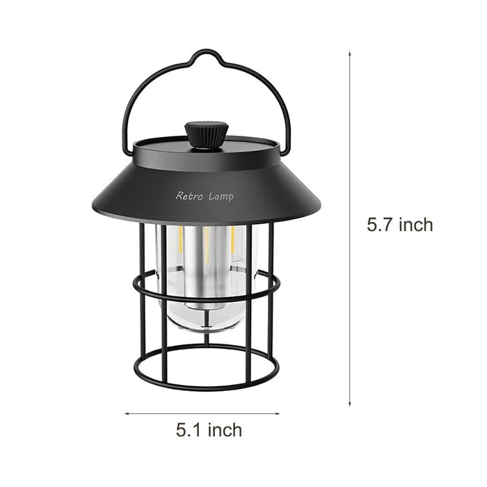 Adjustable Color Temperature Camping Lantern with 5000mAh Battery, 12-Hour Runtime, Rechargeable, Portable, and Power Bank Function-ErisView-14