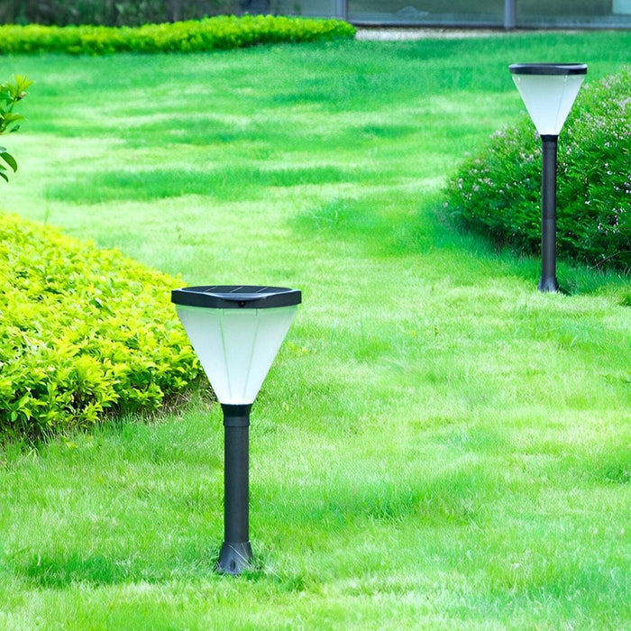 Adjustable Height Solar Pathway Lights, Waterproof, Rustproof Aluminum Design with High-Efficiency Fast Charging for Gardens, Lawns, and Parks-ErisView-12