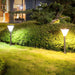 Adjustable Height Solar Pathway Lights, Waterproof, Rustproof Aluminum Design with High-Efficiency Fast Charging for Gardens, Lawns, and Parks-ErisView-11