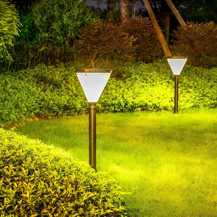 Adjustable Height Solar Pathway Lights, Waterproof, Rustproof Aluminum Design with High-Efficiency Fast Charging for Gardens, Lawns, and Parks-ErisView-16