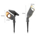 Adjustable IP65 Waterproof Landscape Spotlight for Trees, Walls, and Pathways, Easy Install, Super Bright for All Weather Conditions-ErisView-10