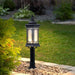 Adjustable Rhombus Shape Outdoor Light with Frosted Glass, Aluminum Alloy Waterproof Garden Lamp Post for Driveway, Patio, and Sidewalk-ErisView-3