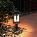 Adjustable Rhombus Shape Outdoor Light with Frosted Glass, Aluminum Alloy Waterproof Garden Lamp Post for Driveway, Patio, and Sidewalk-ErisView-1