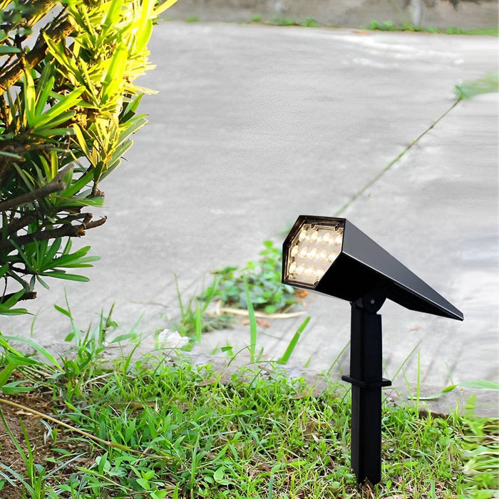 Adjustable Solar Spotlights with High-Efficiency Charging, Auto On/Off, and Brightness Control for Outdoor Landscape, Waterproof & Easy to Install-ErisView-2