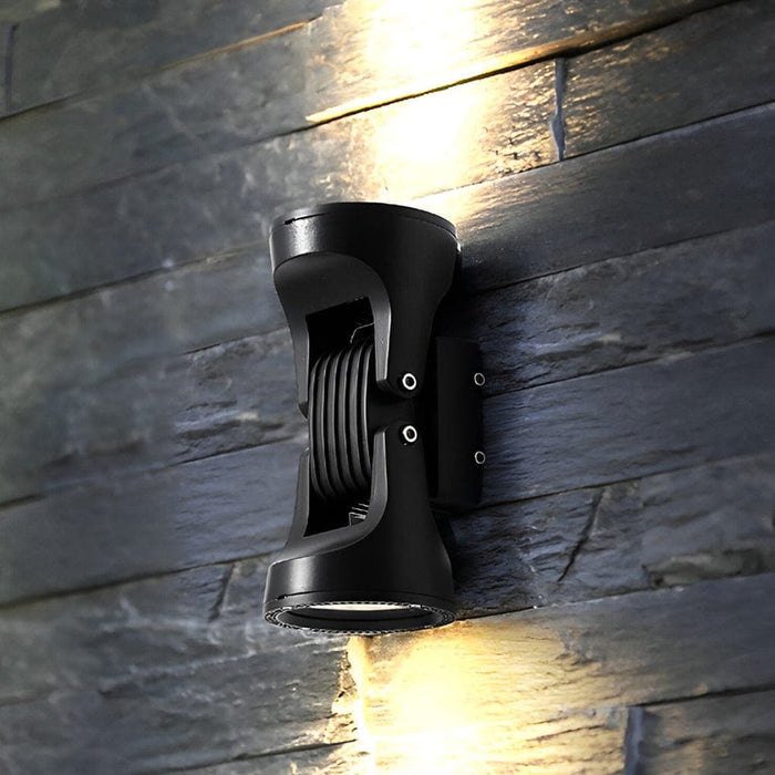 Adjustable Waterproof Outdoor Wall Lamp with Die Cast Aluminum Body, Tempered Glass Shade, and Energy-Saving LED Chip for Long-Lasting Brightness-ErisView-4