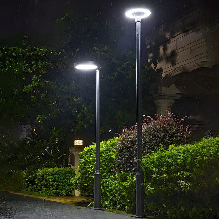 Advanced Solar Street Lighting for Parks, Gardens, Villas, and Residential Areas, Aluminum & PMMA, LED, Remote Control, Long Battery Life-ErisView-5